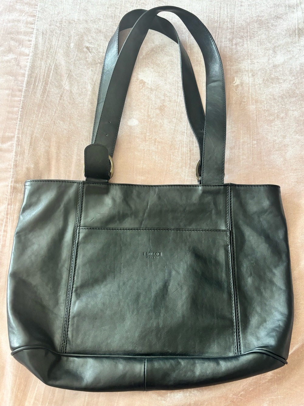 🖤 I Medici Firenze Italian Leather Tote Bag